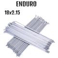 PACK RAYONS ARRIÈRE ARGENT ENDURO 18x2.15 - ROUE MXPART® - X36 - MXPART