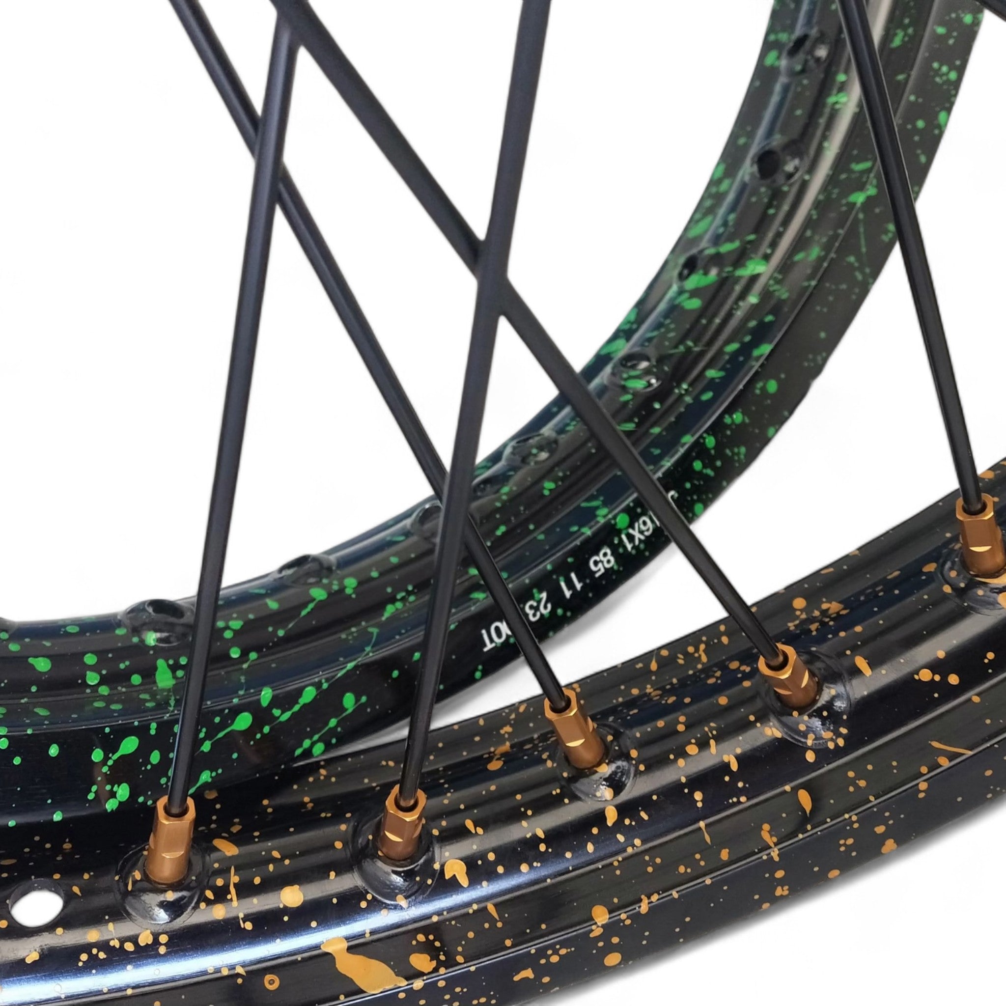 Jantes Sur-Ron effet tacheté – MXPART® 100 % perso - MXPART