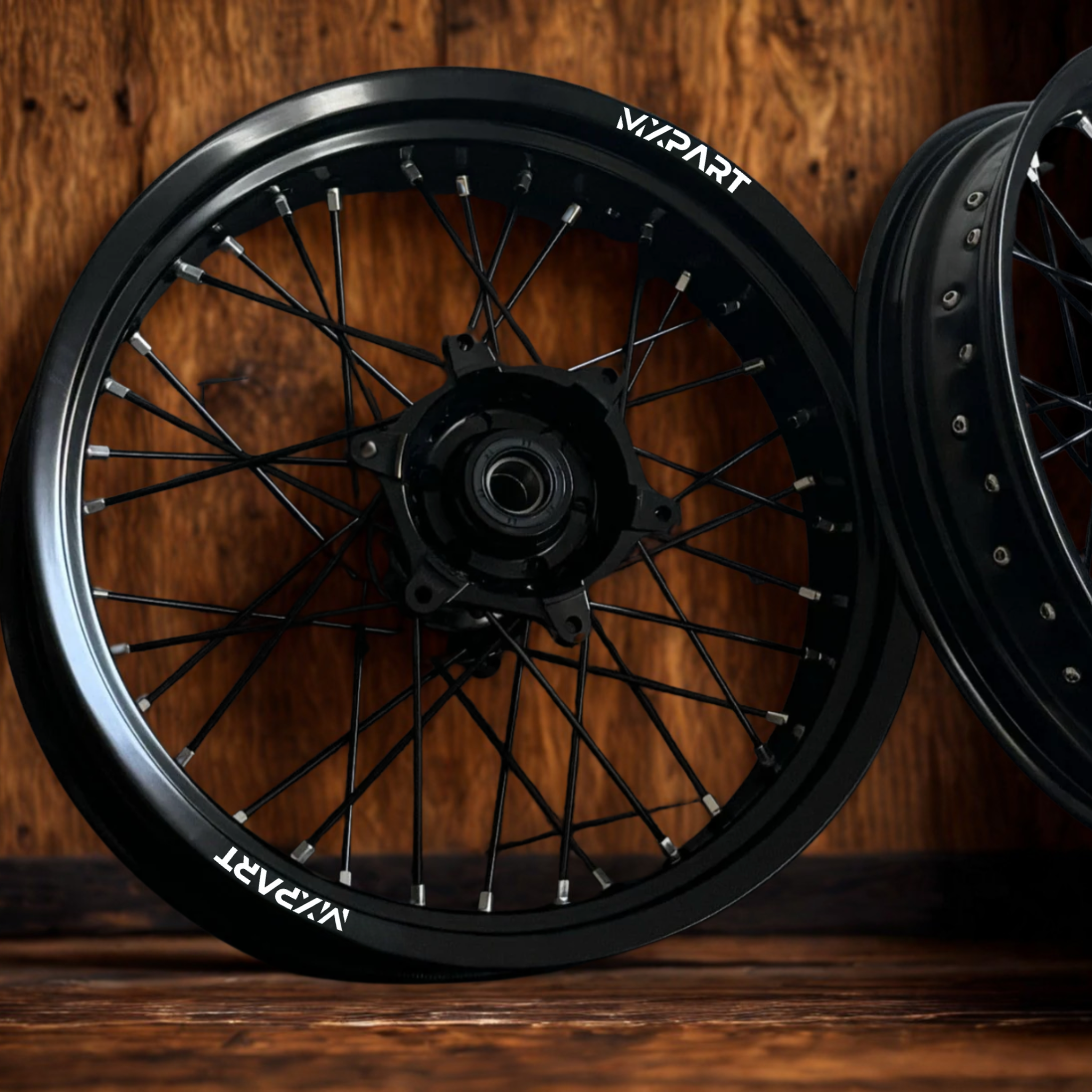 Kit jantes Supermotard complet  KAWASAKI – MXPART® 100% perso - MXPART