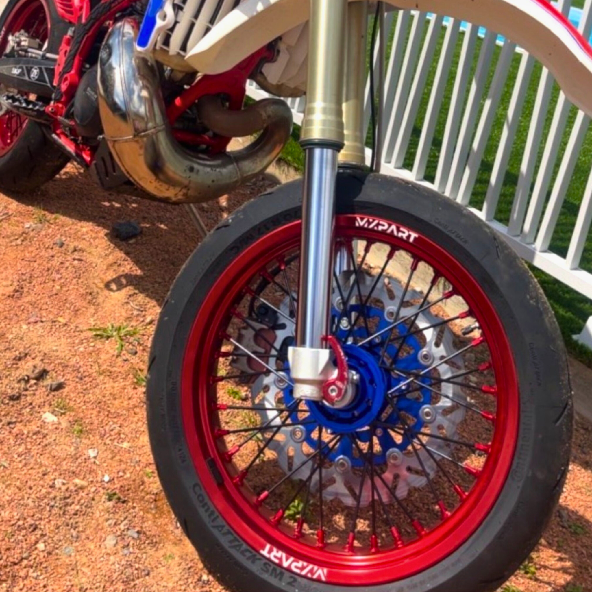 Kit jantes Supermotard complet  KAWASAKI – MXPART® 100% perso - MXPART