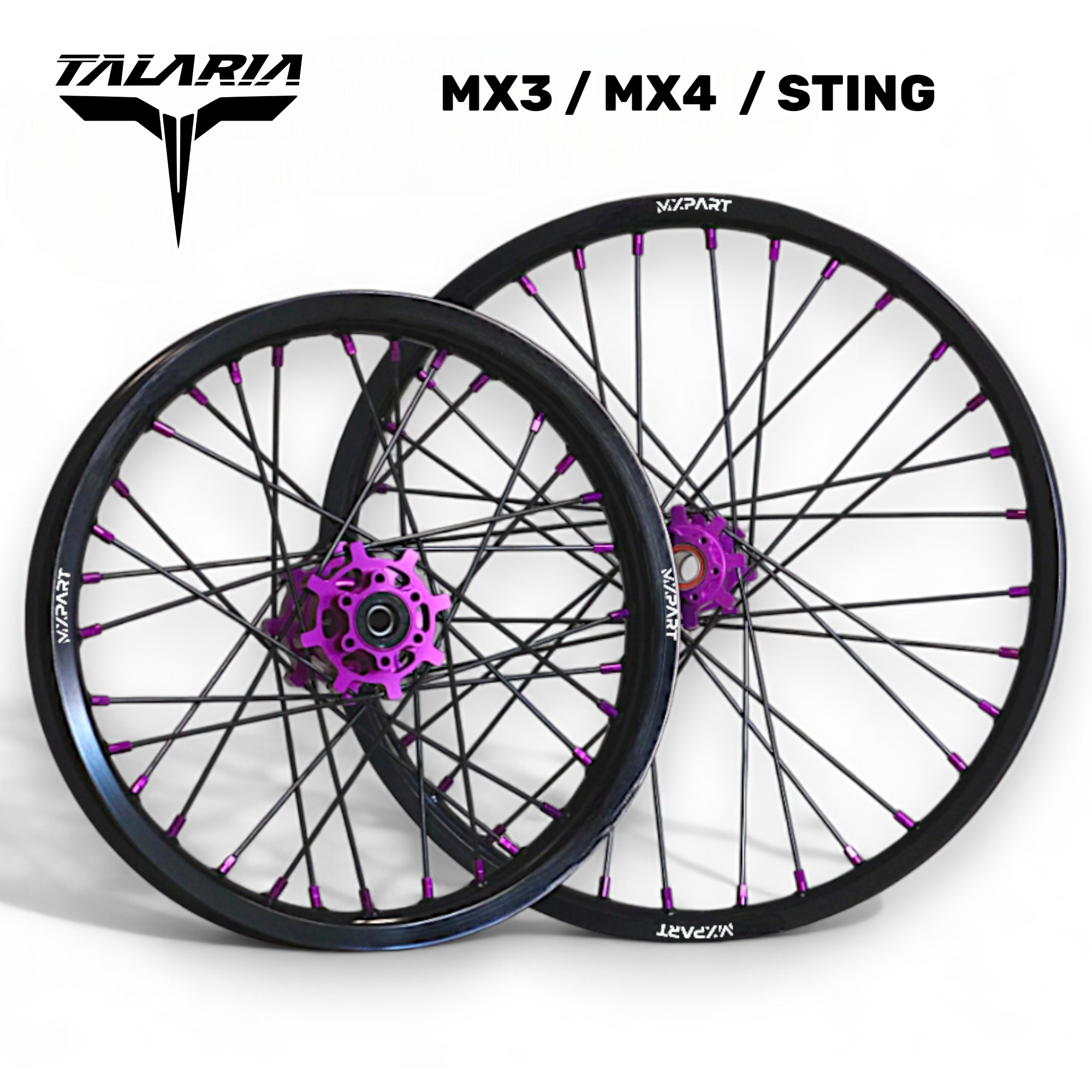 Jantes TALARIA MX3 / MX4 / STING (2019-2024) – MXPART® 100% perso