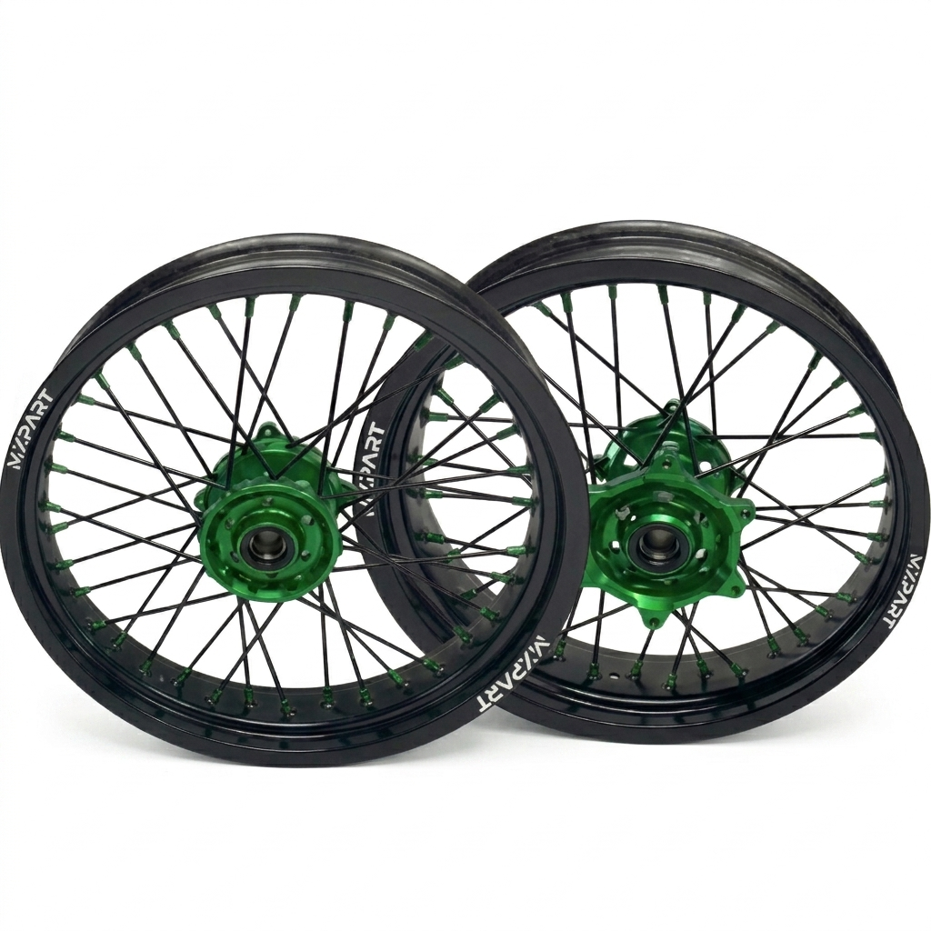 Kit jantes Supermotard complet  KAWASAKI – MXPART® 100% perso - MXPART
