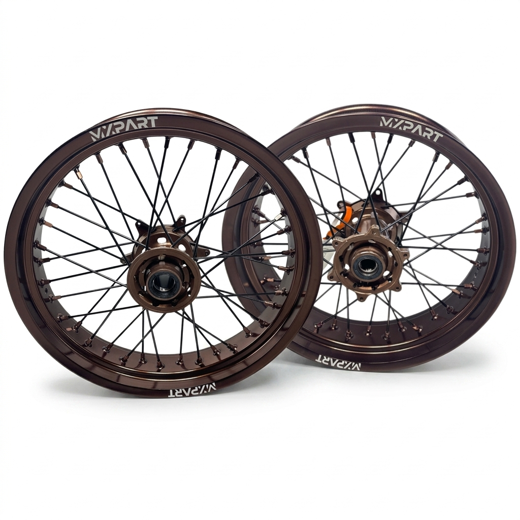 Kit jantes Supermotard complet  KAWASAKI – MXPART® 100% perso - MXPART