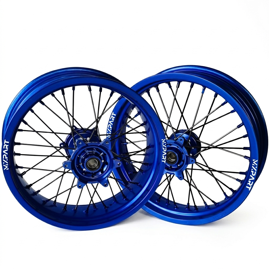 Kit jantes Supermotard complet  KAWASAKI – MXPART® 100% perso - MXPART