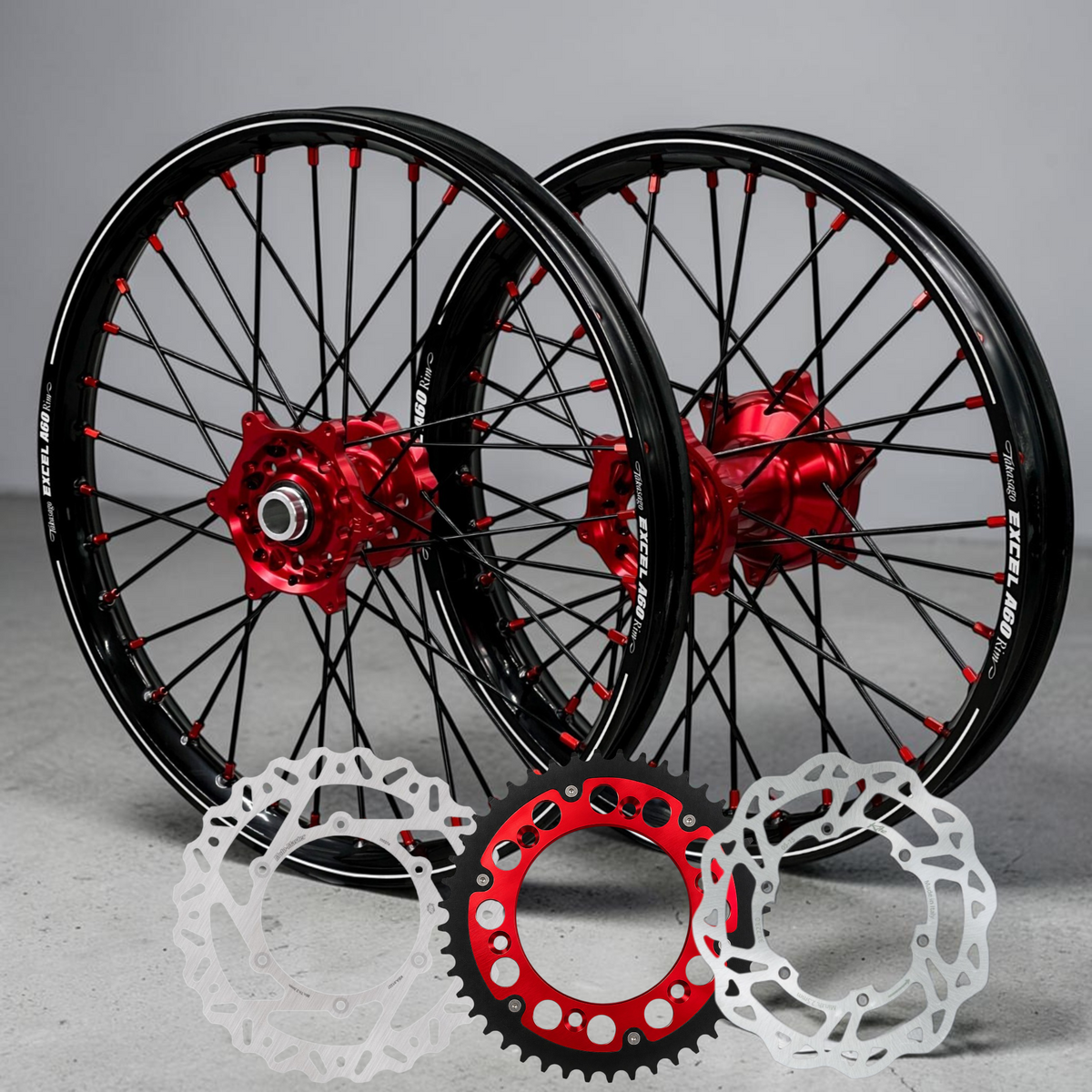 Kit Complet Jantes Cross & Enduro – EXCEL A60 / MXPART® | 100% Perso - MXPART