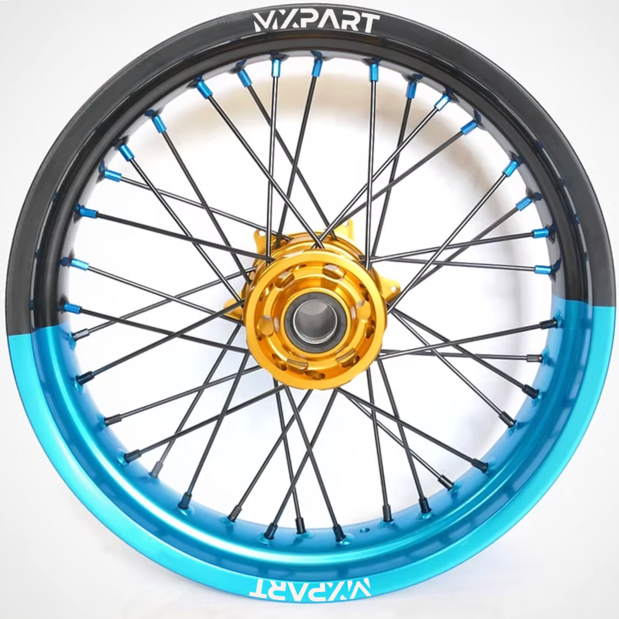 Jantes Supermotard Bicolores FANTIC MXPART® – 100% Perso - MXPART