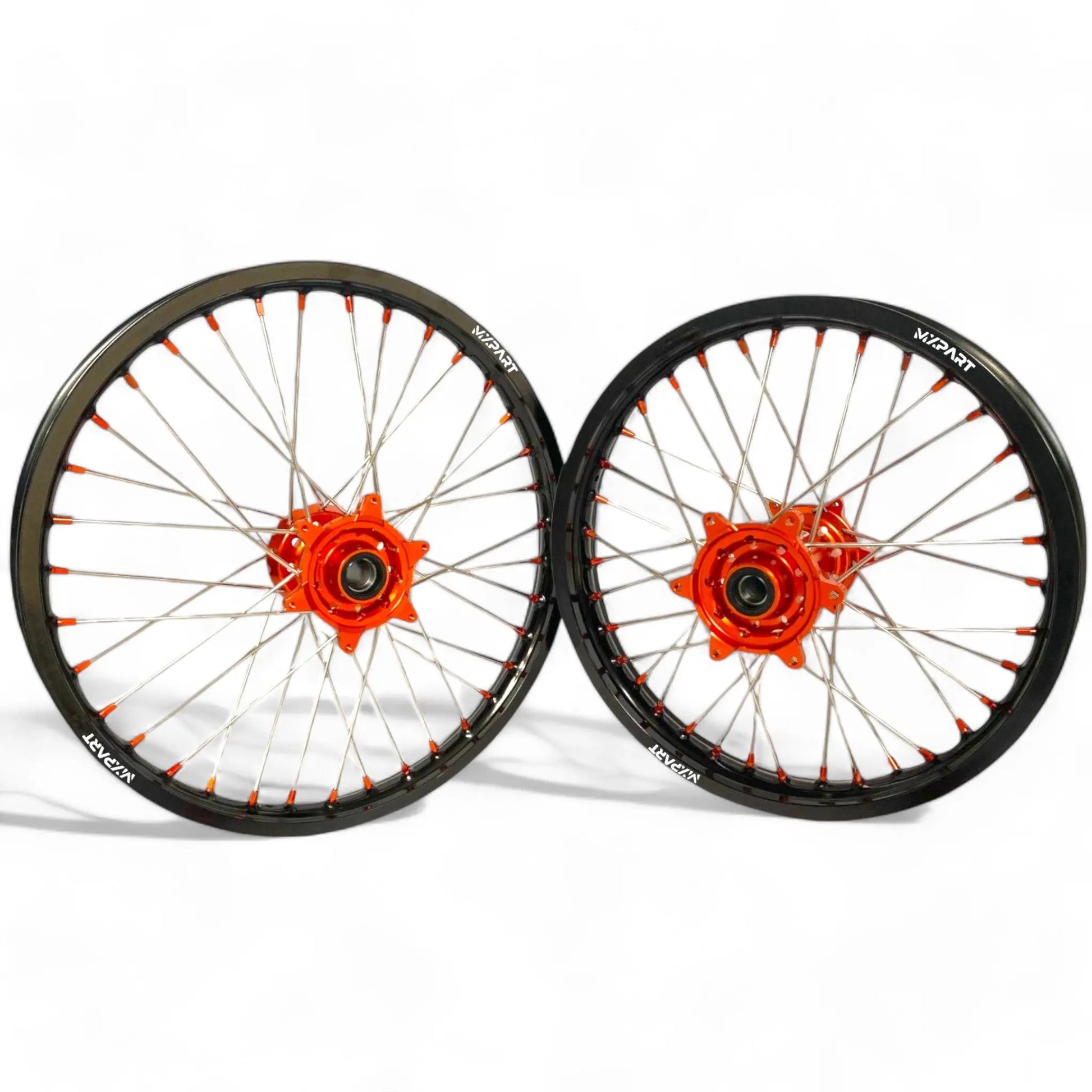 Jantes Cross Enduro MXPART personnalisables avec montage complet, prêtes à poser
