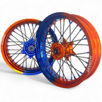 Zweifarbige FANTIC MXPART® Supermoto-Felgen mit Farbverlauf – 100 % personalisierbar - MXPART