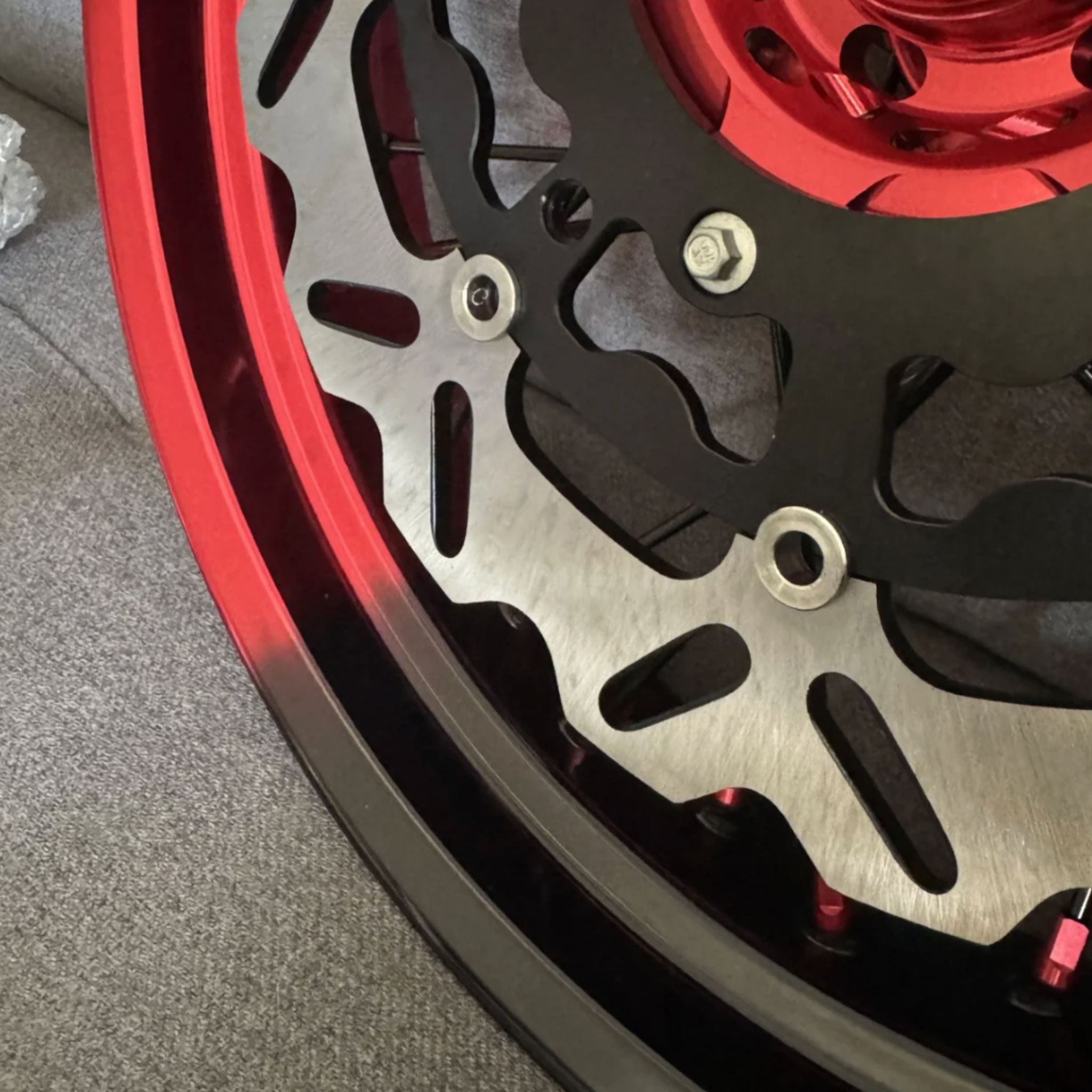 Jantes Supermotard Bicolores Dégradé HUSQVARNA MXPART® – 100% Perso - MXPART